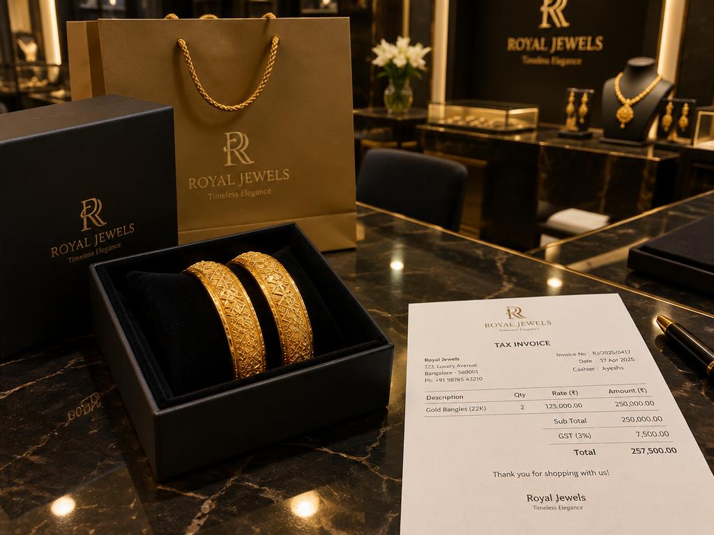 Sales, invoices & old gold