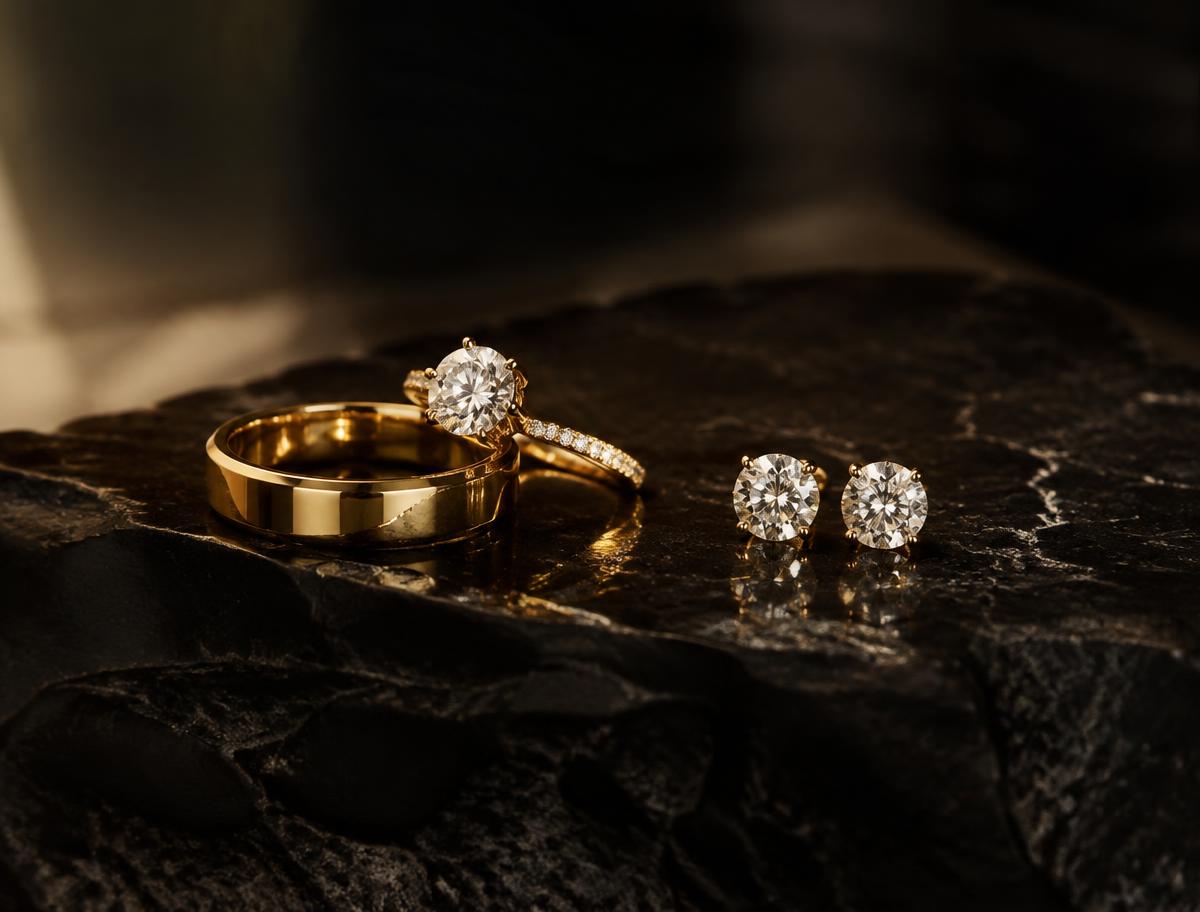 Gold rings